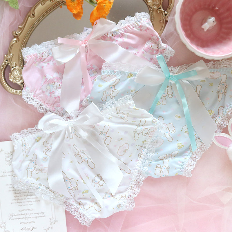 Nibimi Lolita cute bowknot panties NM2327