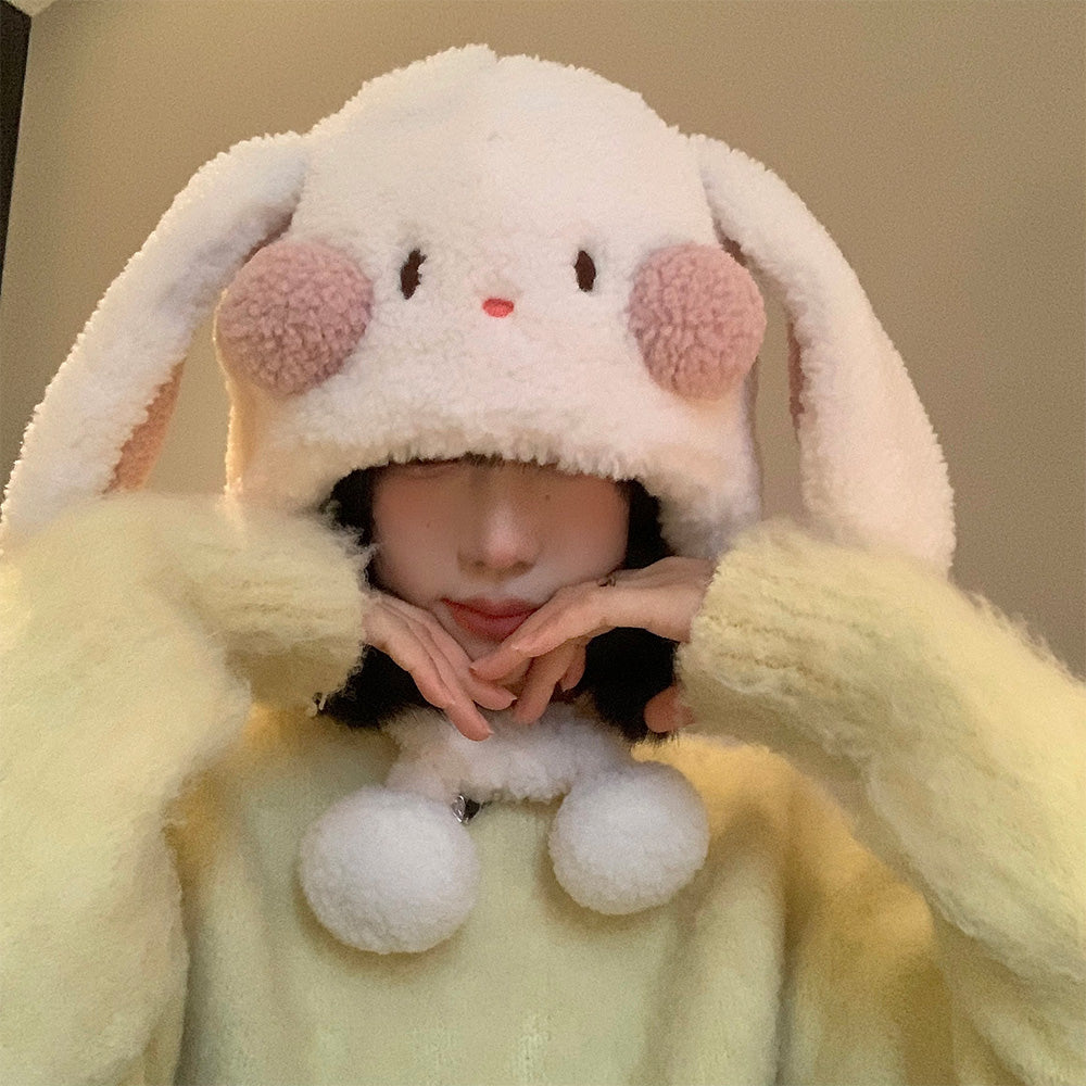 Nibimi Cute bunny plush hat NM2937