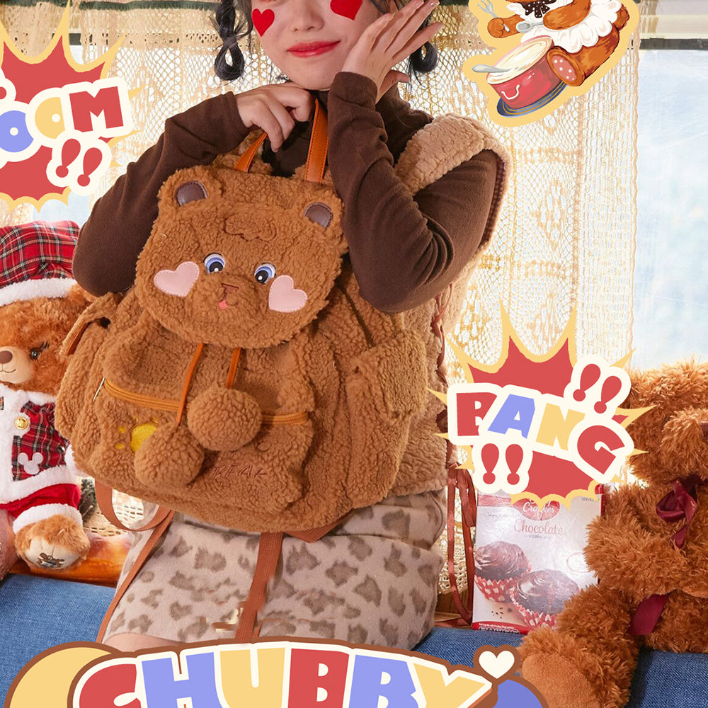 Nibimi Kawaii bear backpack NM3180