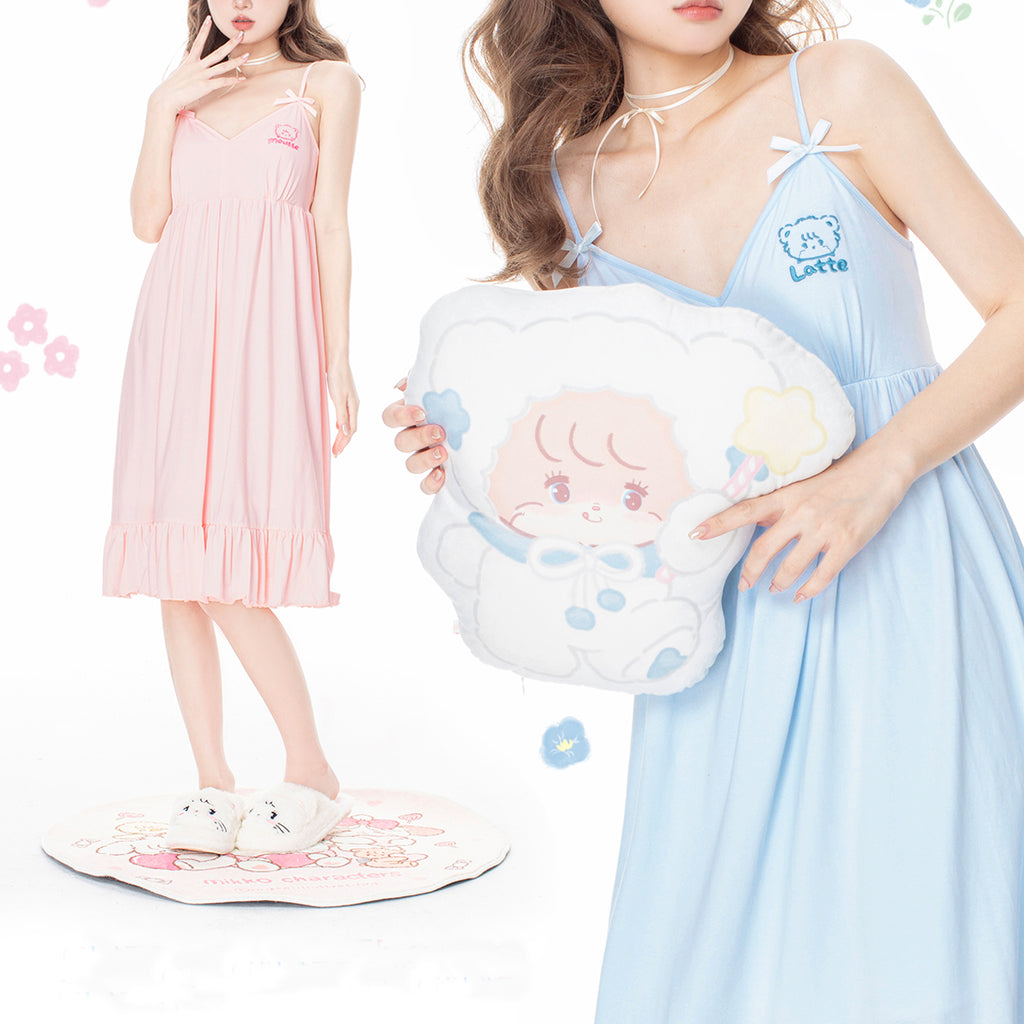 Nibimi kawaii sheep lace nightgown NM3258