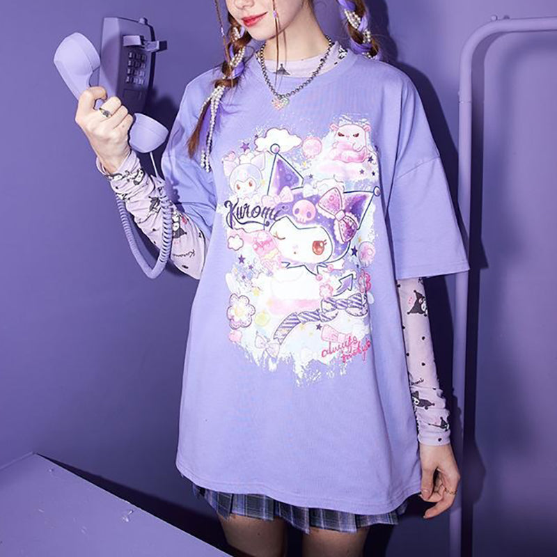 Nibimi Lolita kuromi T-shirt NM3285