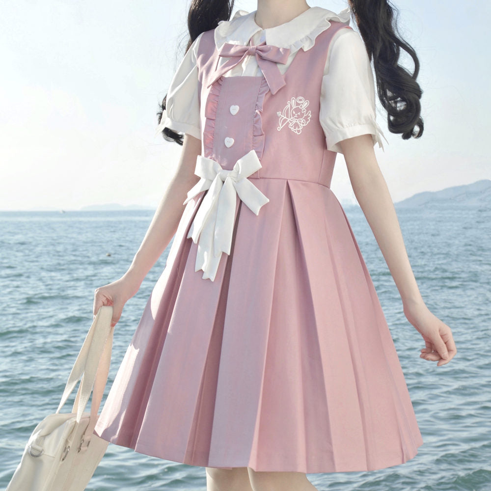 Nibimi Lolita JK preppy dress NM3332