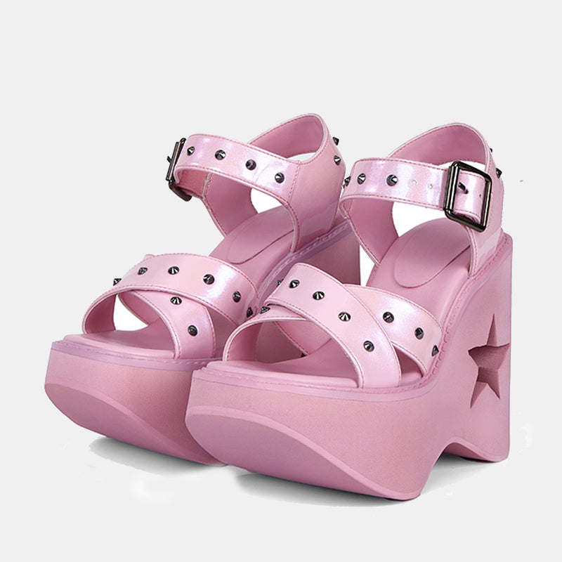 Nibimi Lolita star rivet shoes NM3352