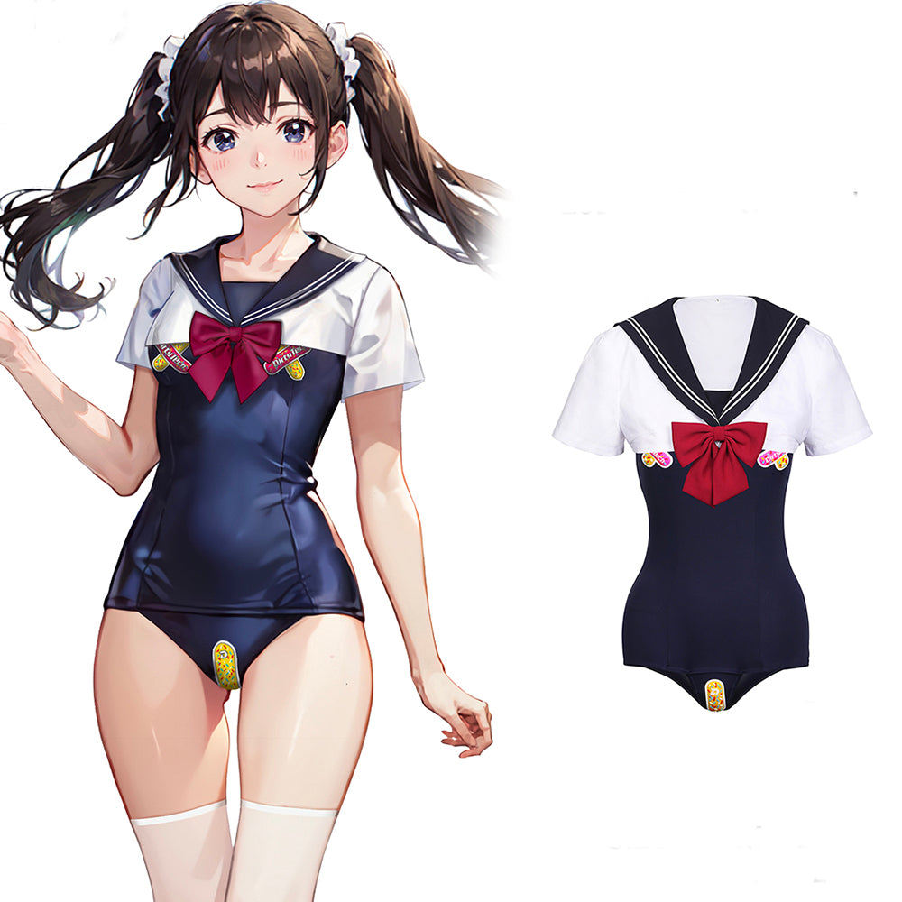 Nibimi Lolita Sailor Suit Secondary JK Swimsuit NM3376