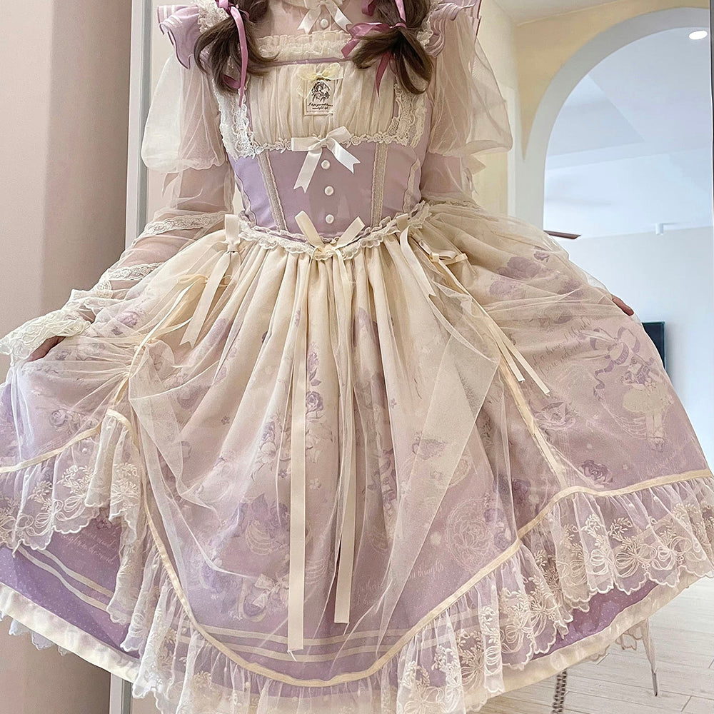 Nibimi Lolita Ballet Rabbit JSK Dress NM3438