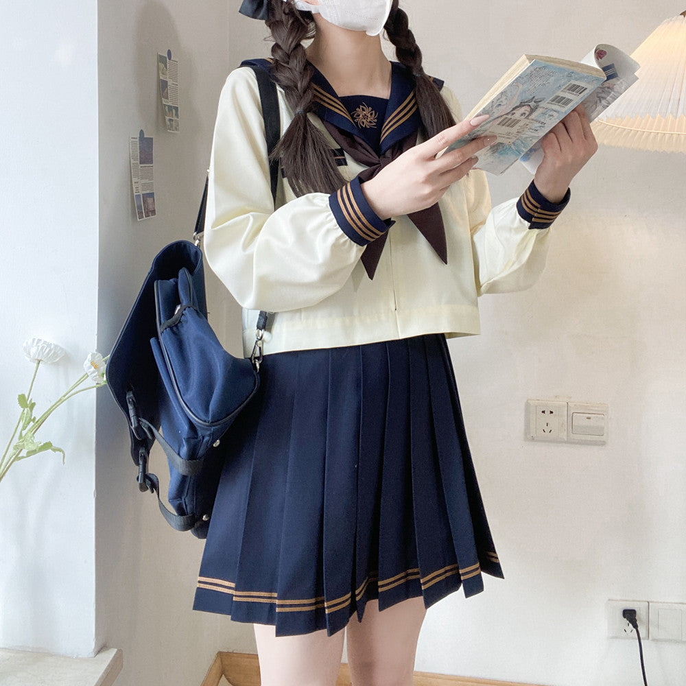 Nibimi Lolita College Style JK Uniform Set NM3503