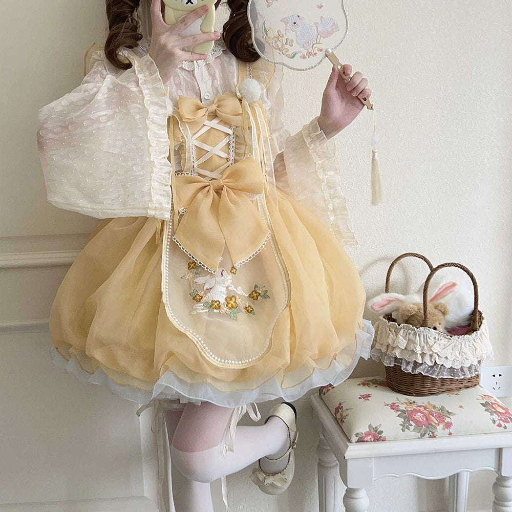 Nibimi Lolita Bow JSK Dress NM3535