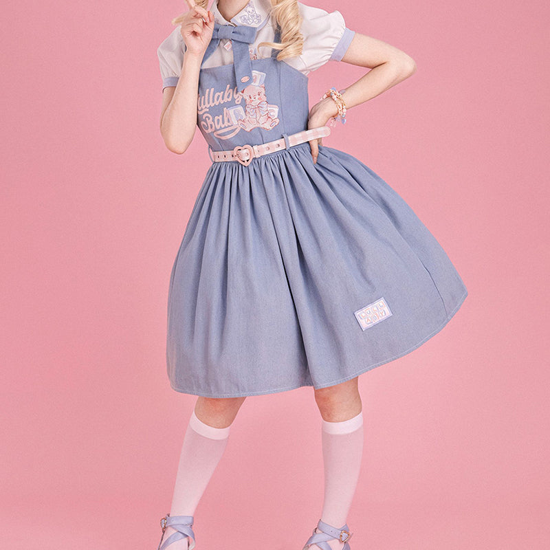 Nibimi Lolita Bear Harajuku JSK dress NM3570