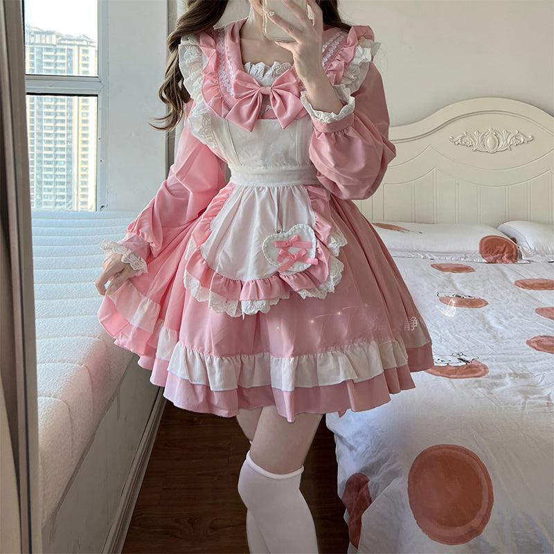 Nibimi Lolita maid two-dimensional sailor dress NM3579