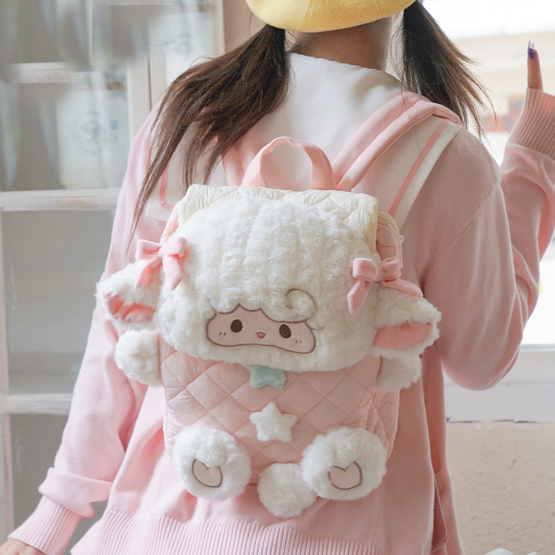 Nibimi kawaii lamb star backpack NM3600