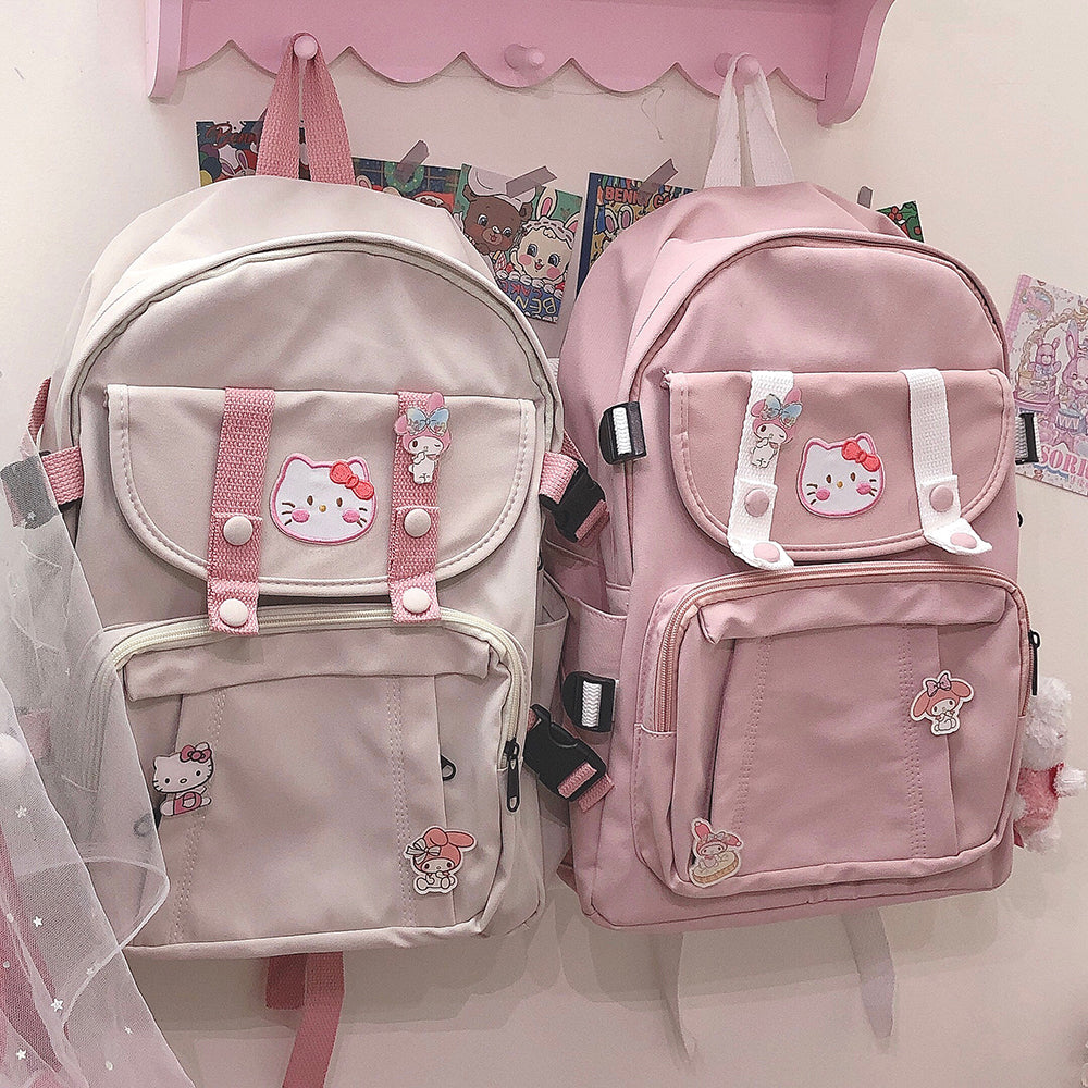 Nibimi Cute Hello Kitty Backpack NM2636