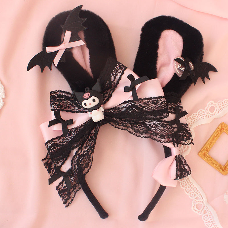 Nibimi Lolita Kuromi Headband NM2511