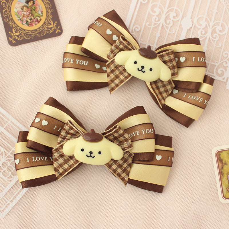 Nibimi Lolita Pompom Purin Hair Clip NM2512