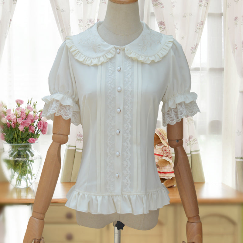 Nibimi Lolita Puff Sleeve Shirt NM2599