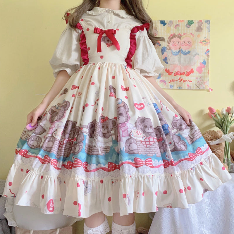 Nibimi Lolita bow dress NM2562