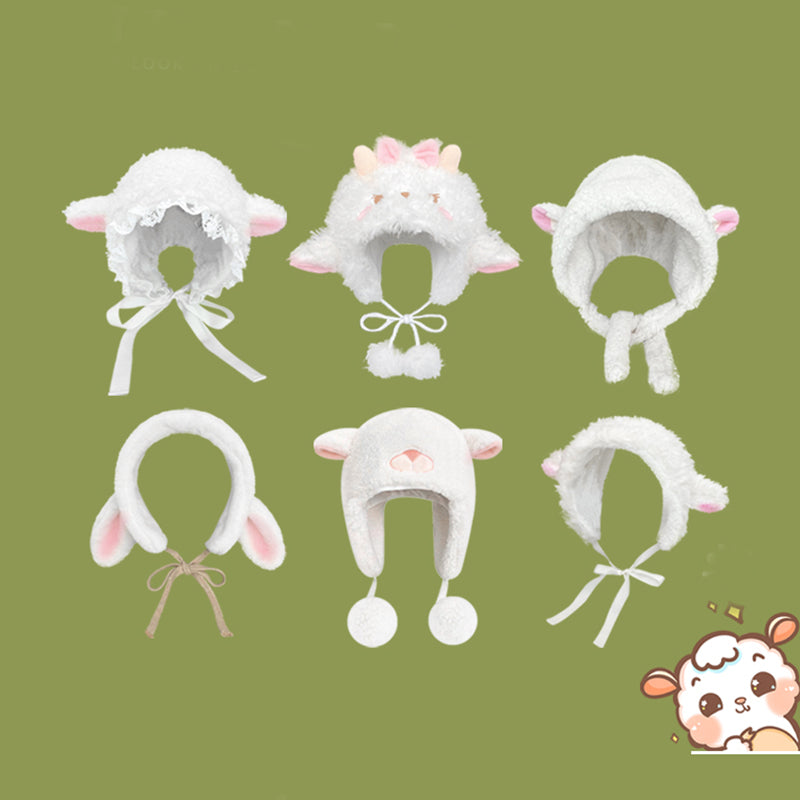 Nibimi Lolita sweet and cute lamb hat NM2889