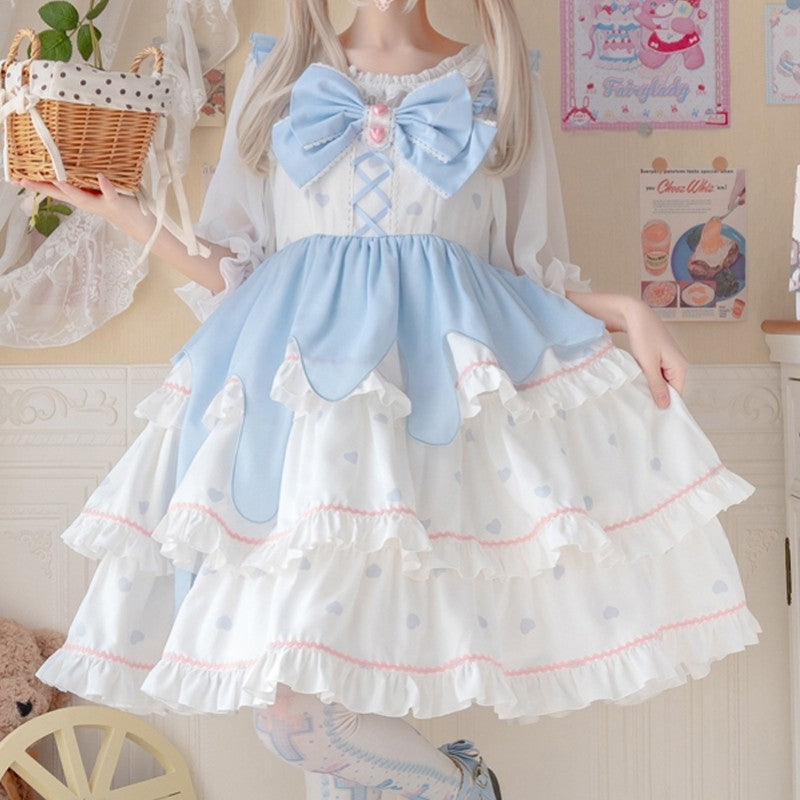 Nibimi lolita bow dress NM2448