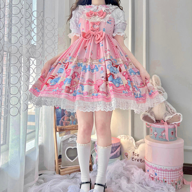 Nibimi lolita bow dress NM2552