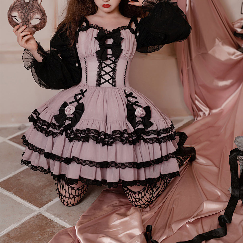 Nibimi lolita cute OP dress NM2742