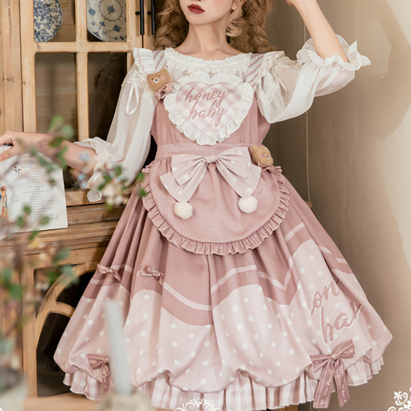 Nibimi lolita cute bud dress NM2830