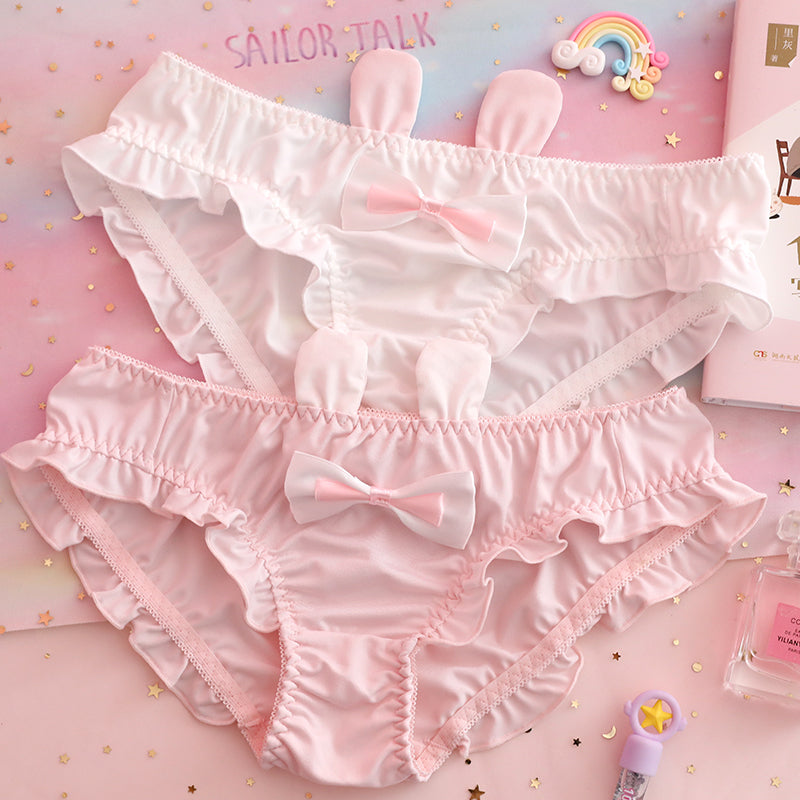 Nibimi kawaii bunny bowknot panties NM1450