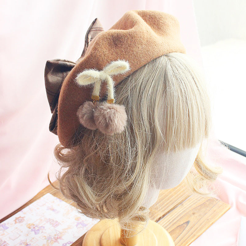 Nibimi Lolita Bow JK Hat NM1489