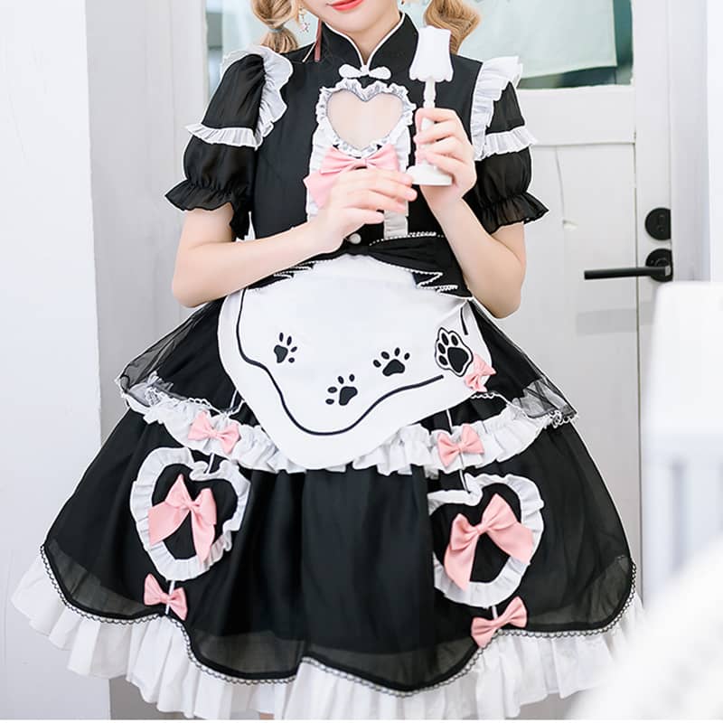 Nibimi Cute Lolita Maid Dress NM1919