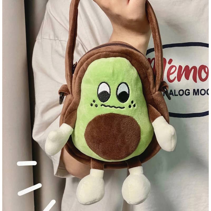 Nibimi Cute Avocado Backpack NM1944