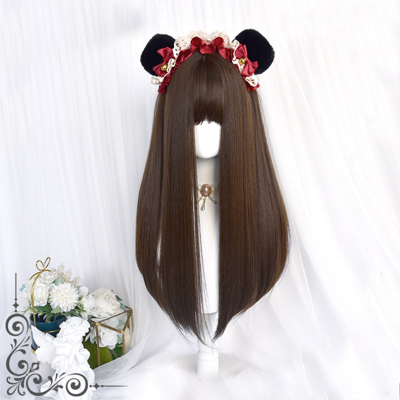 Nibimi Lolita Long Straight Hair Wig NM2177