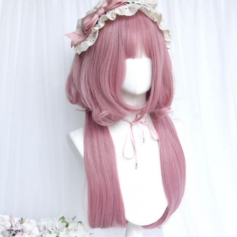 Nibimi Lolita cherry blossom jellyfish long curly wig NM2182