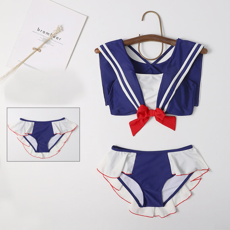 Nibimi Cute and Sweet Sailor Swimsuit NM2302 nibimi