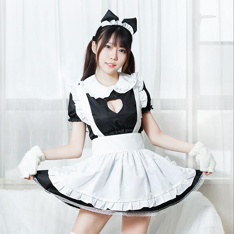 Nibimi Love maid suit lace hollow uniform NM492