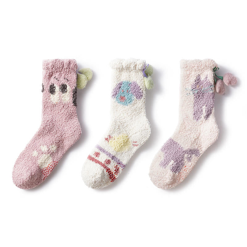 Nibimi Cute Plush Socks NM1929