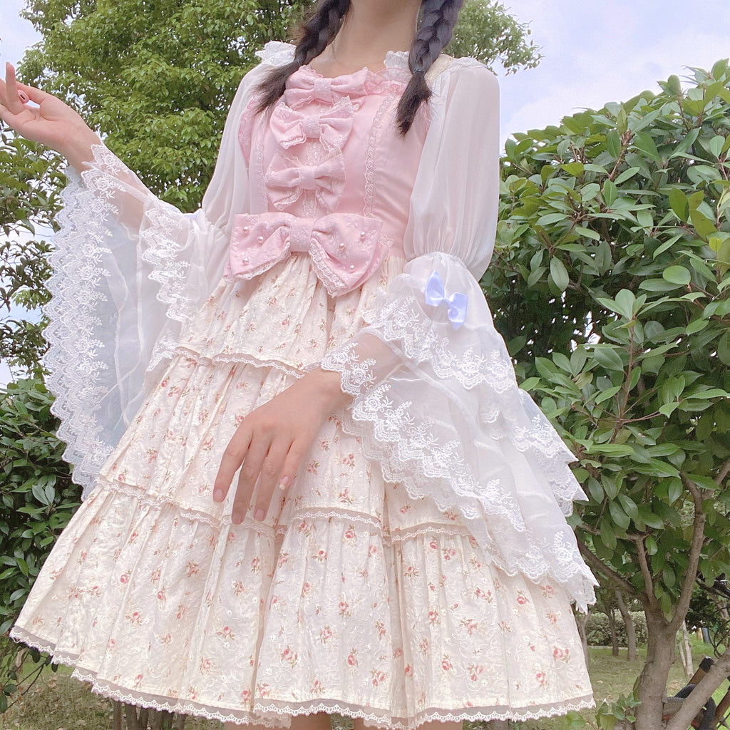 Nibimi Lolita Cute Chiffon Top NM1670