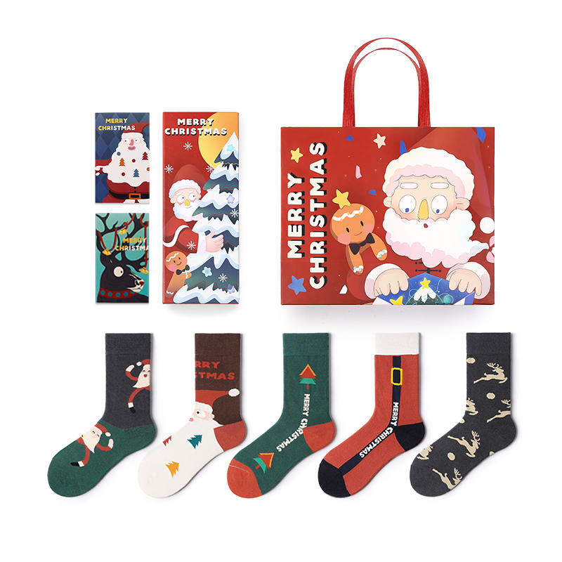 Nibimi cute christmas style socks NM1933