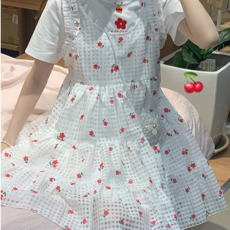 Nibimi Kawaii Floral Dress NM1816